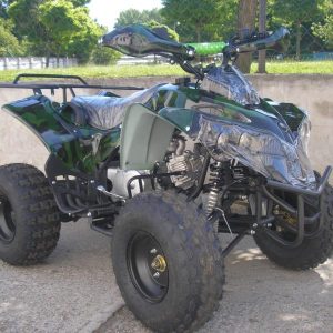 Félautomata gyerek quad 125cc Terep, erősített modell