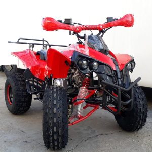 Gyerek junior quad KXD 008 125cc erősített modell, piros színben