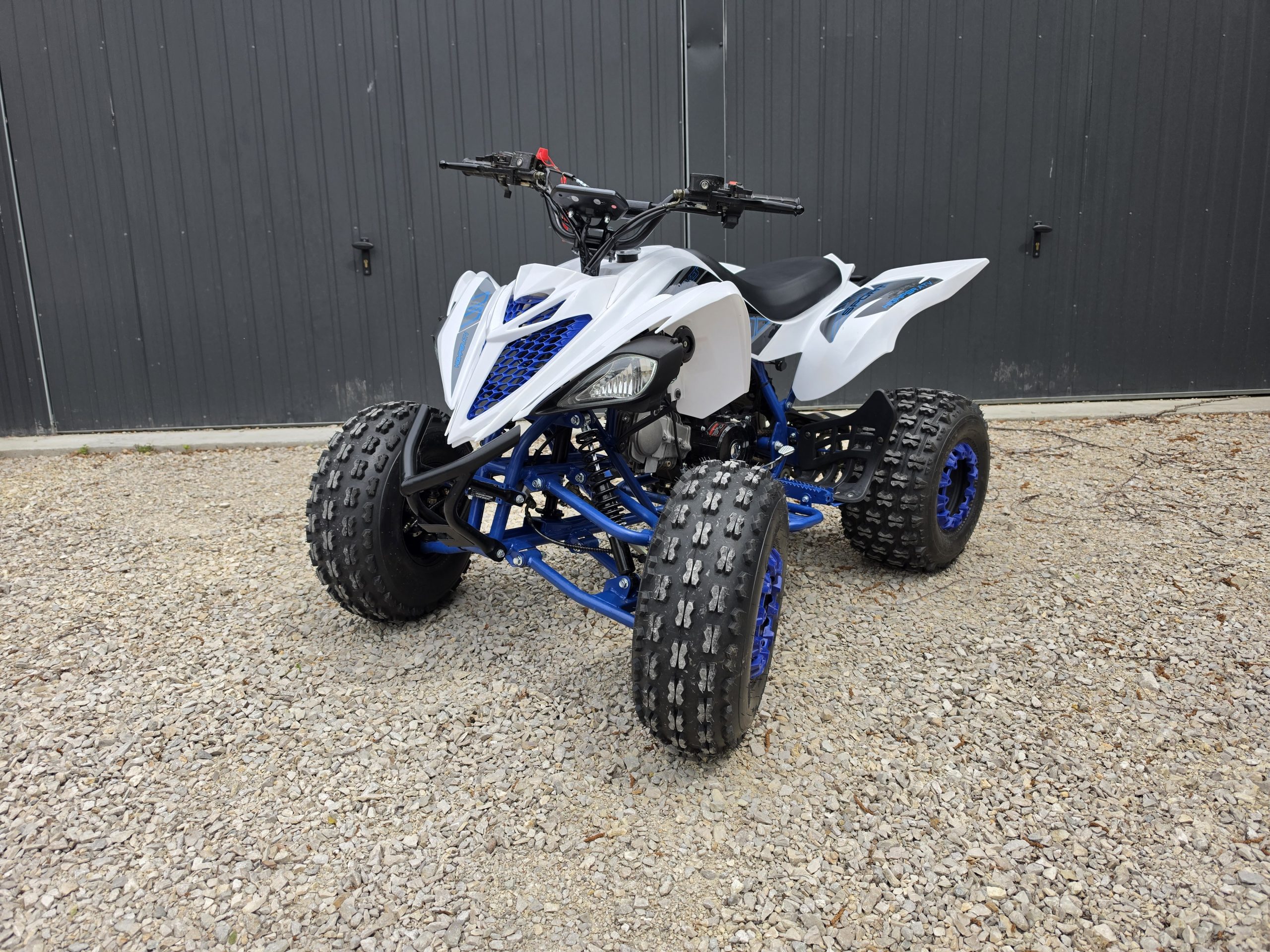 HIGHPER DRACONIS 125 Gyerek Quad - Fehér-kék (DEMO)