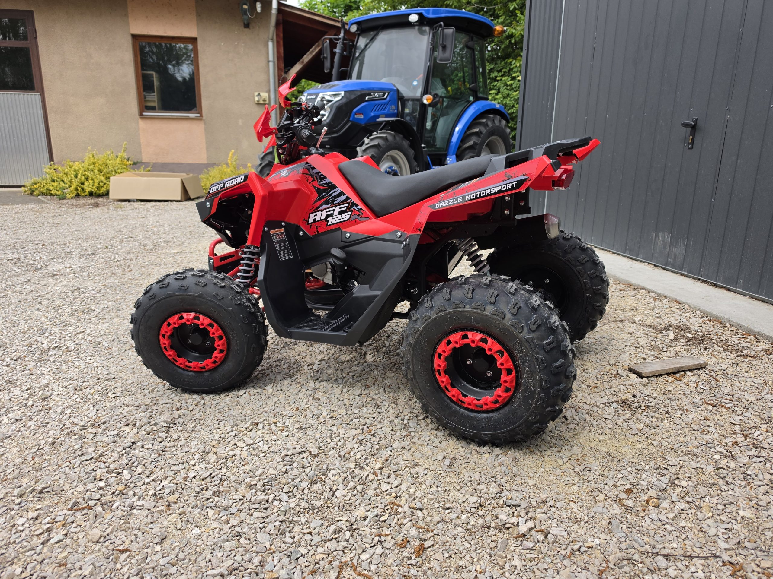 AFF125cc gyerek quad automata piros (DEMO) - Image 4