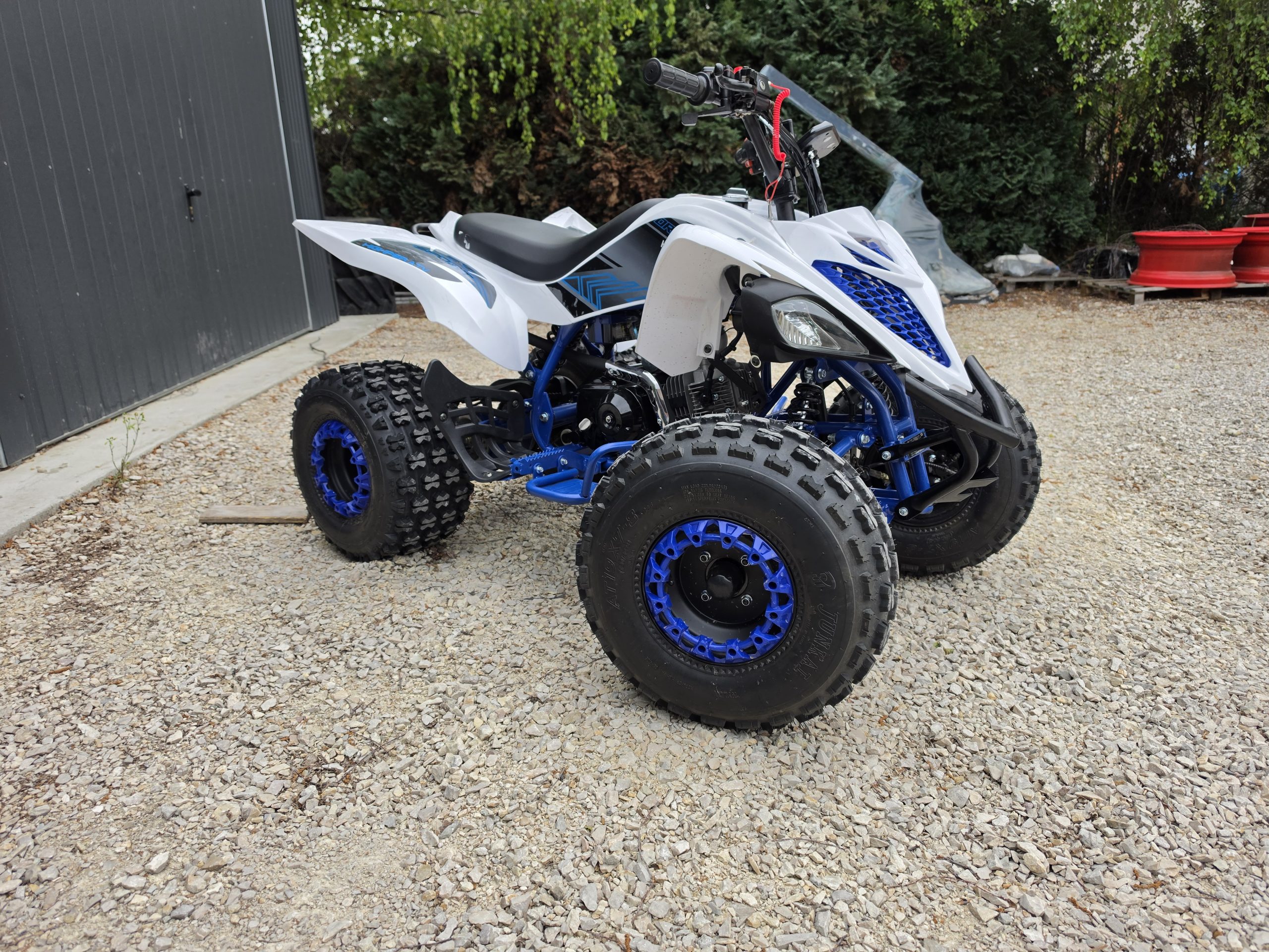 HIGHPER DRACONIS 125 Gyerek Quad - Fehér-kék (DEMO) - Image 2