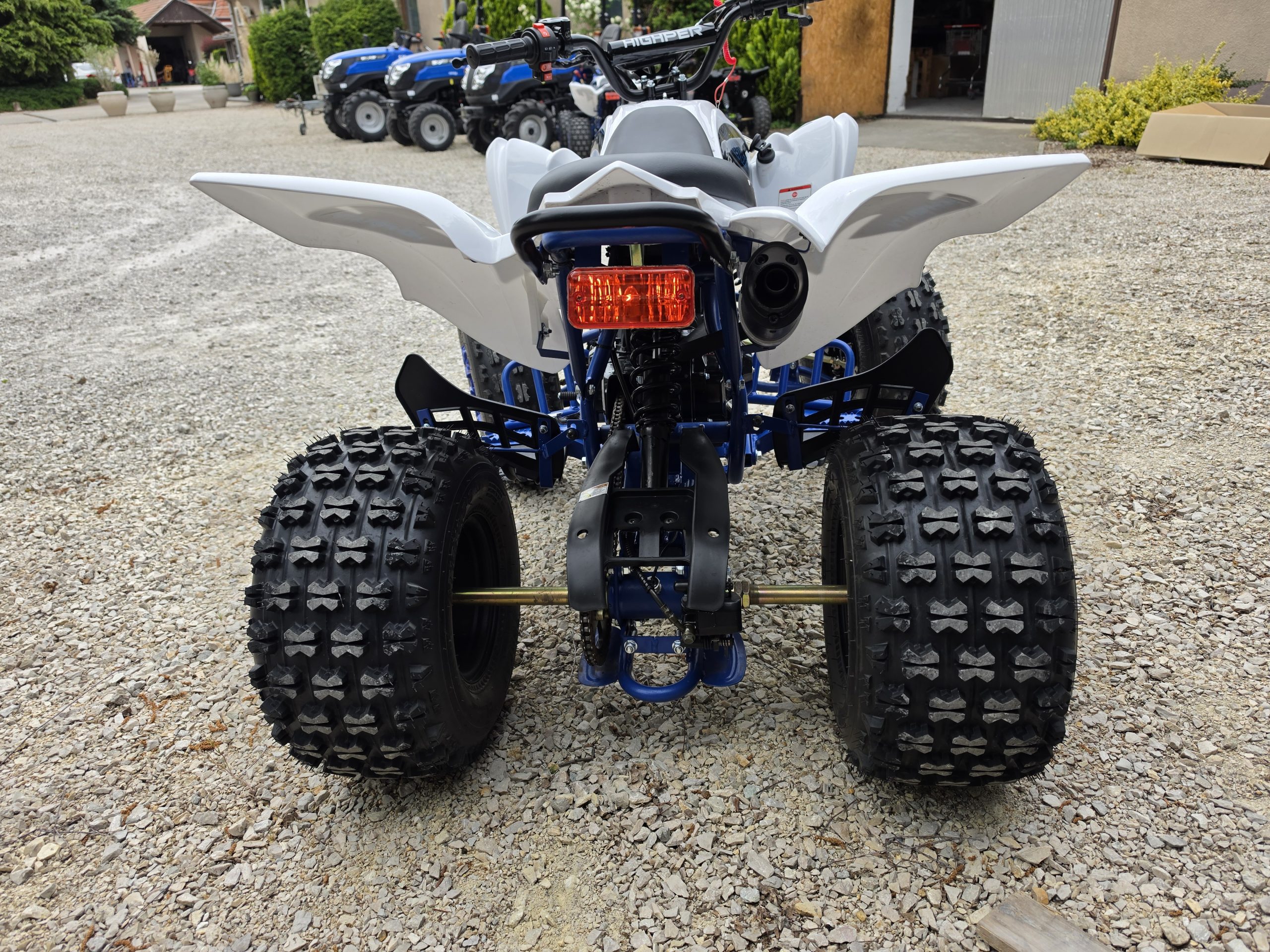 HIGHPER DRACONIS 125 Gyerek Quad - Fehér-kék (DEMO) - Image 4